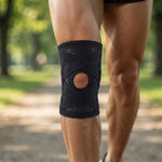 Cross-Type Premium Sports Knee Brace with Dual Spring Support
