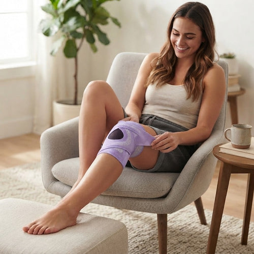 Cross-Type Premium Sports Knee Brace with Dual Spring Support
